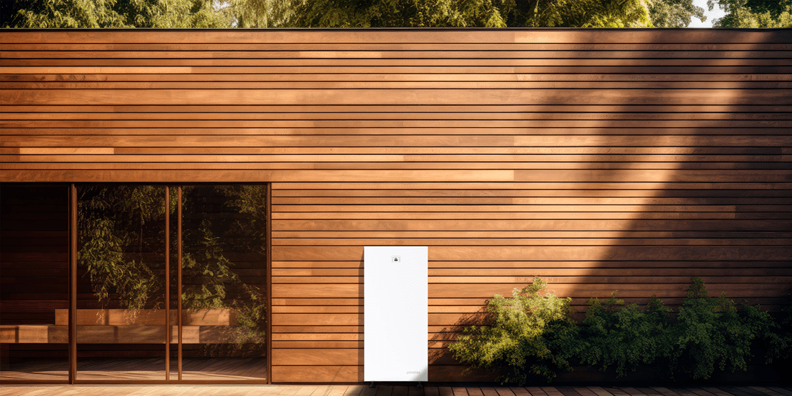 Solar panels on Danish home