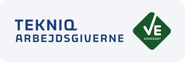 Tekniq Arbejdsgiverne - VE Godkendt